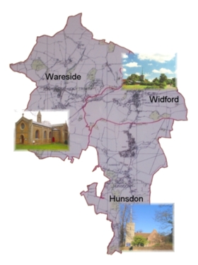 Map of Benefice